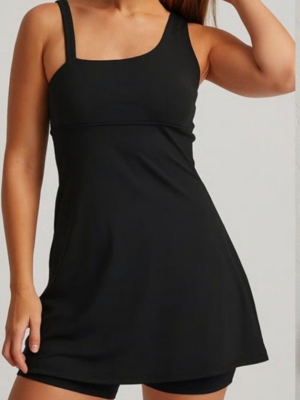 OFFLINE Aerie | Hugger Moulant Asymmetrical Athletic Dress Skort Size Small